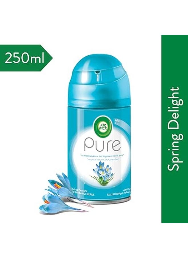 Air Wick - Pure Air Freshener Spring Delight Refillable Humidifier, 250 ml - Image 1