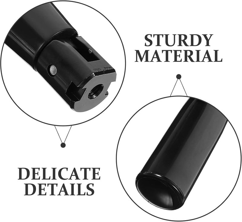 SHERCHPRY Folding Revolving Machine Handle Crank Grip Handwheel 16X50Mm M4 Black Rotating Lathe Crank Handle for Industrial Equipment - Image 3