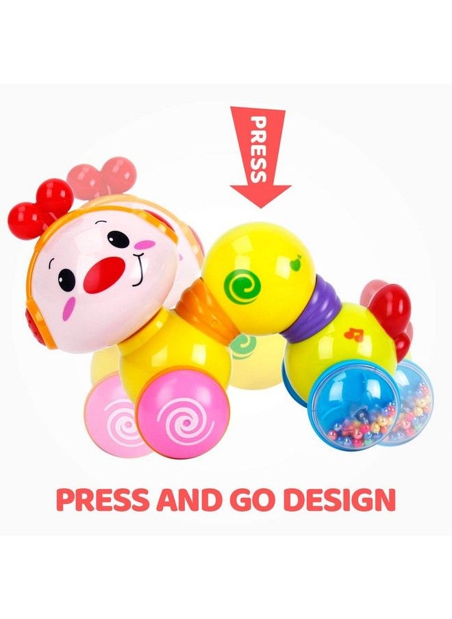 CubicFun - Baby Toys 6 To 12 Months Musical Light Up Press And Go 6 Month Old Baby Toys 1218 Months Crawling Toys For Babies Infant Tummy Time Toys 7 8 9 Month Old Baby Toys For 1 Year Old Girl Boy Gifts - Image 1