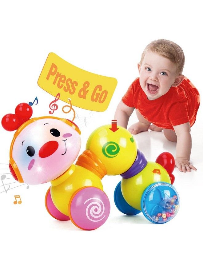 CubicFun - Baby Toys 6 To 12 Months Musical Light Up Press And Go 6 Month Old Baby Toys 1218 Months Crawling Toys For Babies Infant Tummy Time Toys 7 8 9 Month Old Baby Toys For 1 Year Old Girl Boy Gifts - Image 1