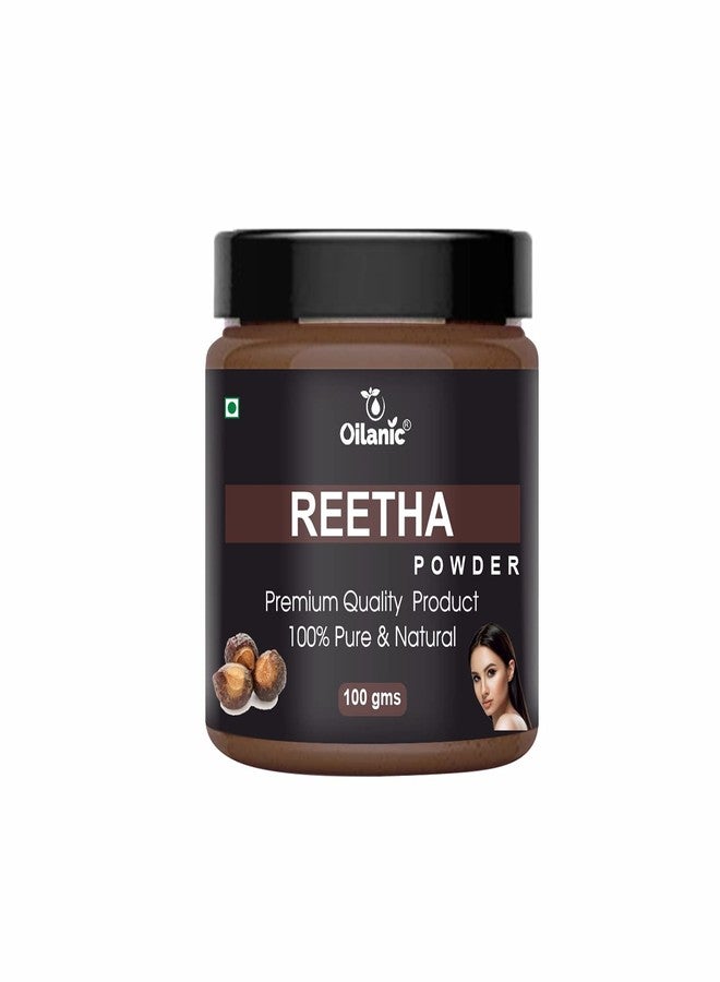 Oilanic 100% Pure & Natural Reetha Powder- For Skin & HairCombo Pack of 3 Jar (300gm) - Image 3