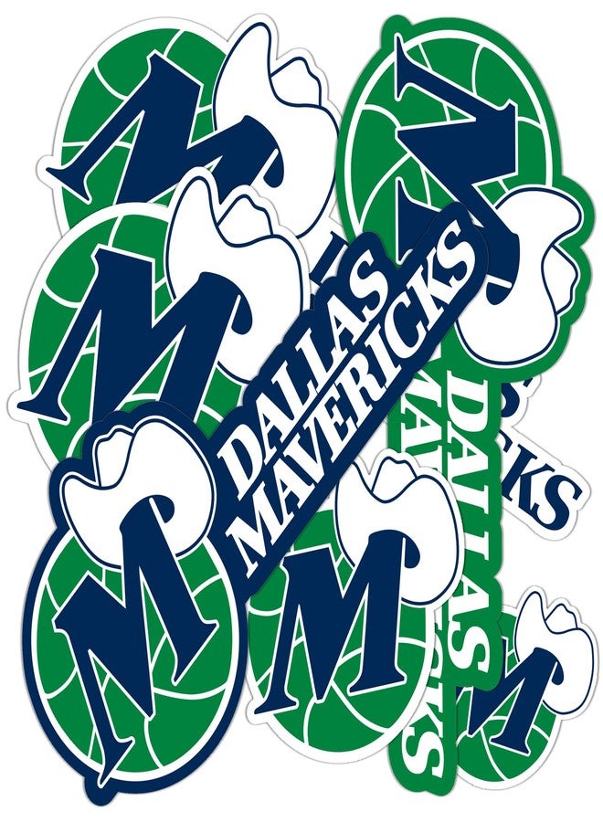 Desert Cactus Dallas Mavericks Sticker NBA Officially Licensed Vinyl Decal Laptop Water Bottle Car Scrapbook (Vintage T2-B) - Image 1