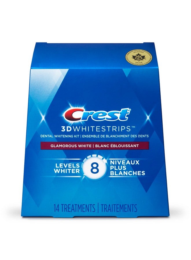 Crest 3D Whitestrips Glamorous White 28 Strips - 14 Treatments - Image 1