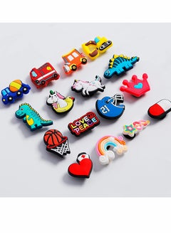 Excefore Shoe Decoration Charms 60 Pcs Random Different Crocs Charm  - Image 3
