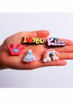 Excefore Shoe Decoration Charms 60 Pcs Random Different Crocs Charm  - Image 4