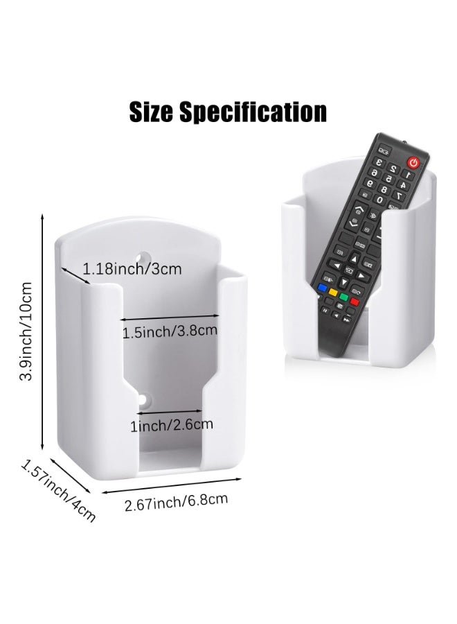 دوغي 5 عبوات حامل التحكم عن بعد مثبت على الحائط ، حامل جهاز التحكم عن بعد حامل التلفزيون المثبت على الحائط حامل جهاز التحكم عن بعد ذاتية اللصق لصندوق تخزين الوسائط حامل القلم منظم لوحدة التحكم في مكيف الهواء - Image 2