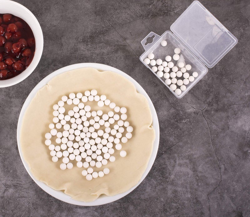 Mrs. Anderson's Baking Pie Weights | Natural Ceramic Stoneware Beads for Blind Baking | Heat-Safe, Food-Safe, Easy to Use | Prevents Shrinking, Puffing, Bubbling | Individual Weighted Balls - Image 4