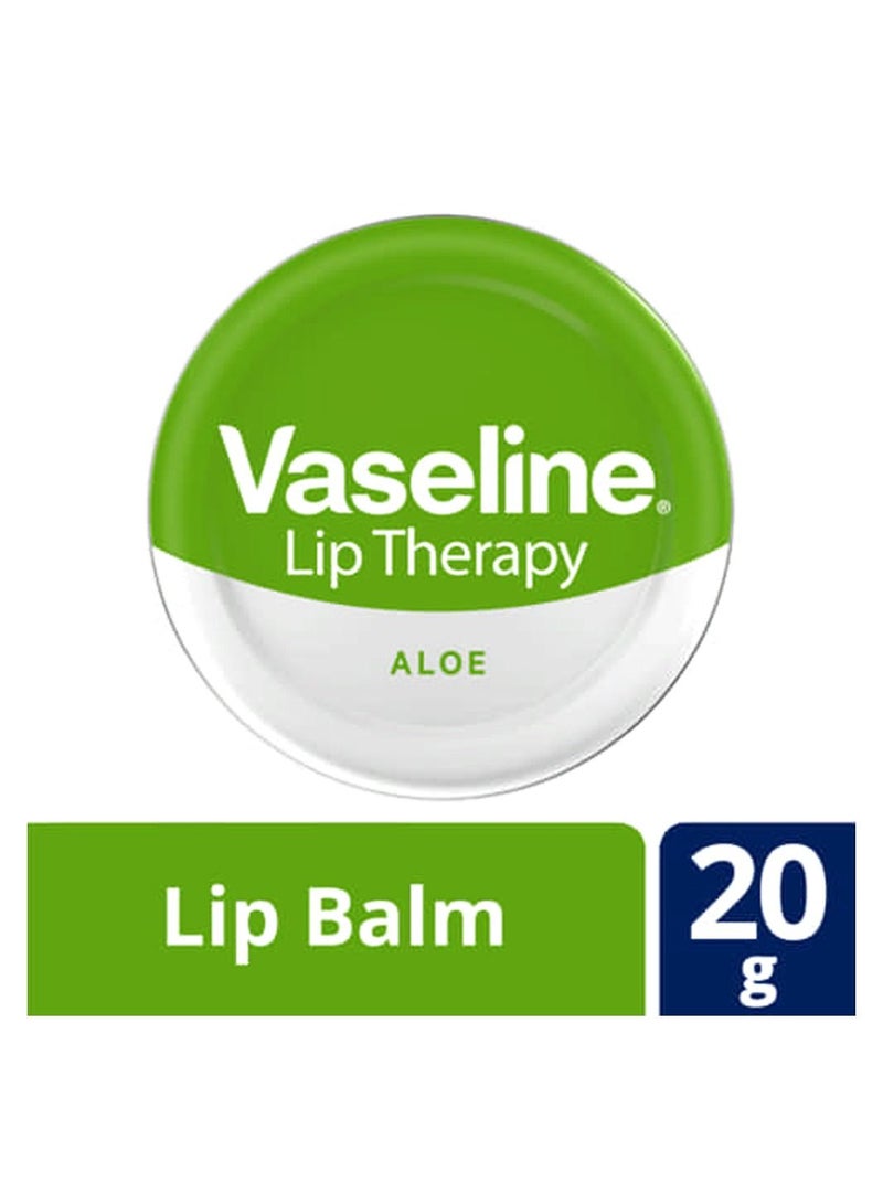 Vaseline Lip Therapy Aloe Vera Balm Tin 20g - Image 2