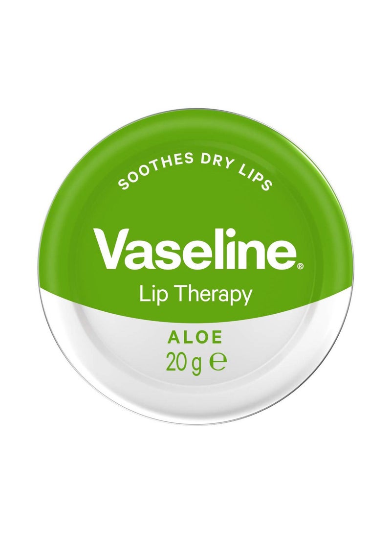 Vaseline Lip Therapy Aloe Vera Balm Tin 20g - Image 3