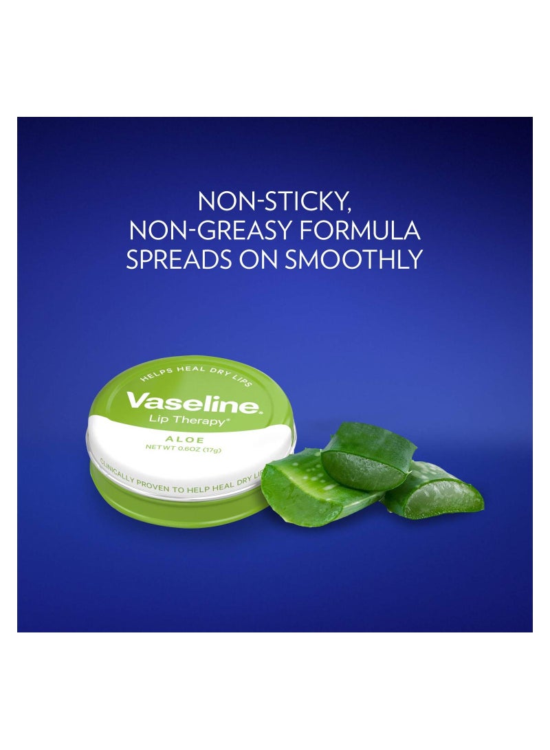 Vaseline Lip Therapy Aloe Vera Balm Tin 20g - Image 4