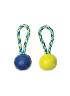 Zeus Rope & Ball Toy For Dog’S Training And Playing Purpose Making Them Active And Healthy (Tpr & Rope Ball Tug) 