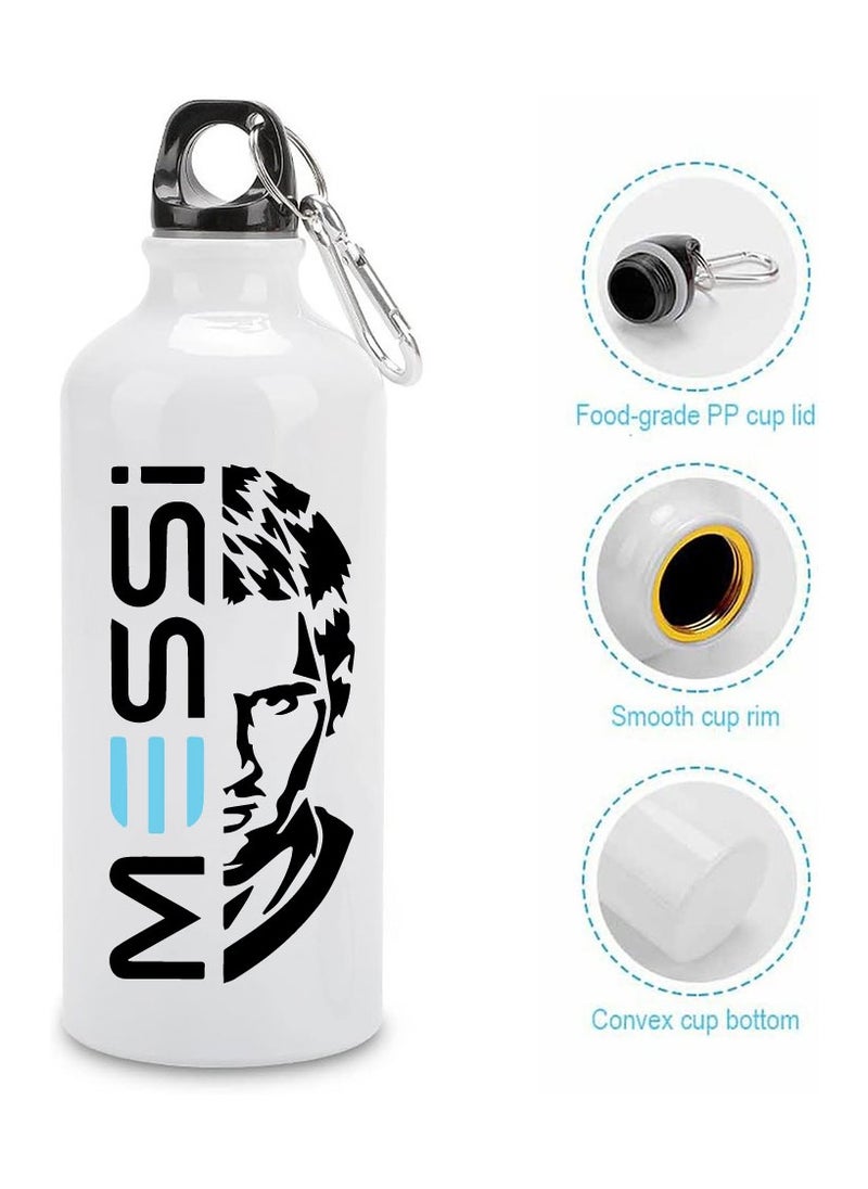 Generic - Football Super Hero Messi WaterFlask Bottle - Gift for Sport fans - Aluminum Insulated Sports Water Bottle 700ml - Image 1