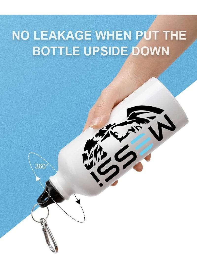Generic - Football Super Hero Messi WaterFlask Bottle - Gift for Sport fans - Aluminum Insulated Sports Water Bottle 700ml - Image 1