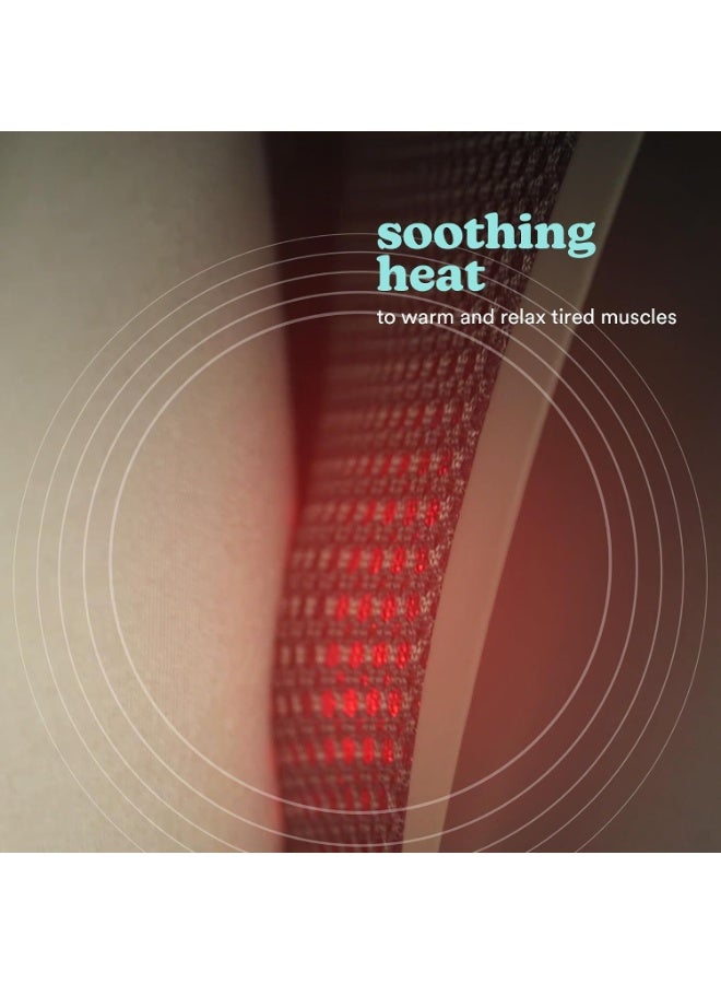 هوميديكس وسادة كرسي التدليك Homedics SENSA Touch بتقنية "شياتسو" للرقبة والظهر؛ تساعد في تخفيف التوتر في الرقبة والظهر، وتتميز بتصميم خفيف الوزن ومناسب للاستخدام في المنزل أو المكتب. - Image 3