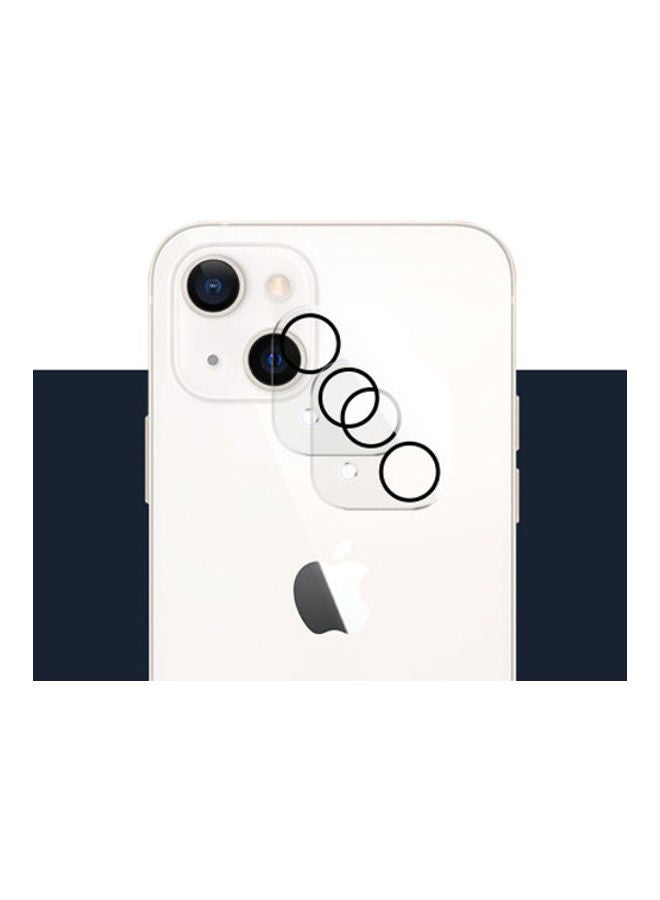 NIBEMINENT 2-Piece Camera Protector Lens Glass For iPhone 13 Mini Clear  - Image 1