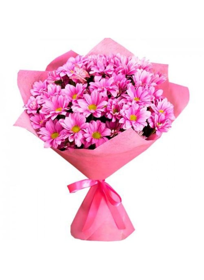 Share the Love Bouquet of Chrysanthemums - Fresh Flower 
