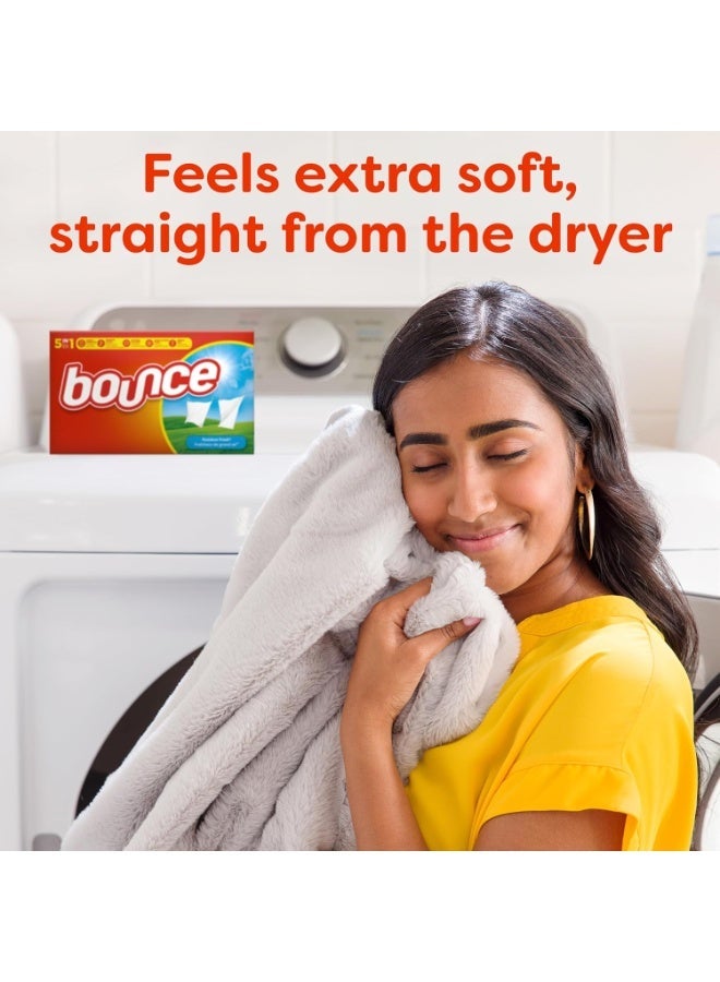 Bounce Fabric Softener Dryer Sheets Outdoor Fresh Scent 34 Count - Image 5