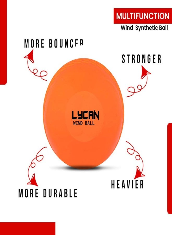 Lycan Synthetic Rubber Wind Ball (Pack of 1) - Image 3