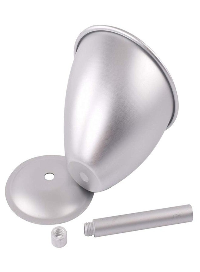 Zerodis Princess Doll Dress 8 Inch Cake Pan, Made of Food Grade Aluminum, Anodized Surface, Brushed and Matte, Tempting Large Curved Cake (Silver) - Image 3