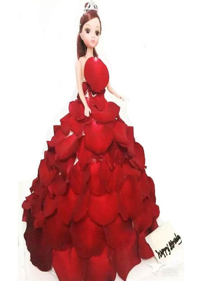 Zerodis Princess Doll Dress 8 Inch Cake Pan, Made of Food Grade Aluminum, Anodized Surface, Brushed and Matte, Tempting Large Curved Cake (Silver) - Image 4