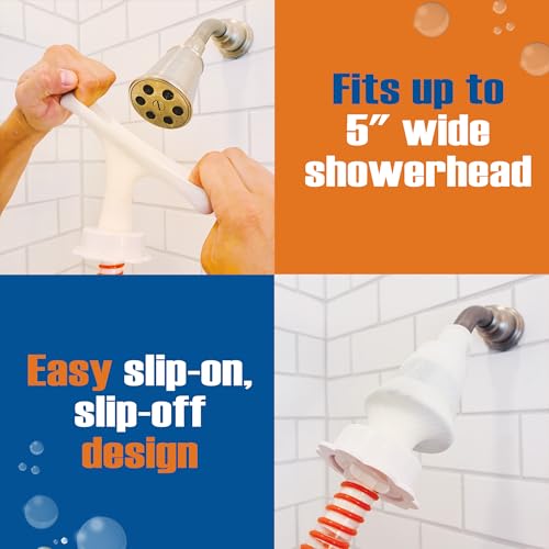 Rinseroo Dog Shower Attachment Hose – Slip-On Pet Sprayer with 6ft Hose – No Tools Handheld Dog Bathing & Grooming Shower Head for Easy Pet Baths, Seniors & RV Use - Image 5