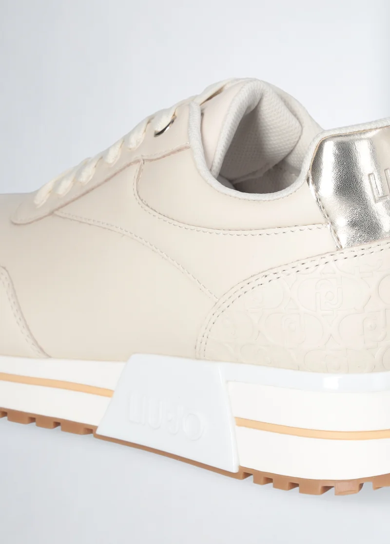 ليو جو Leather sneakers