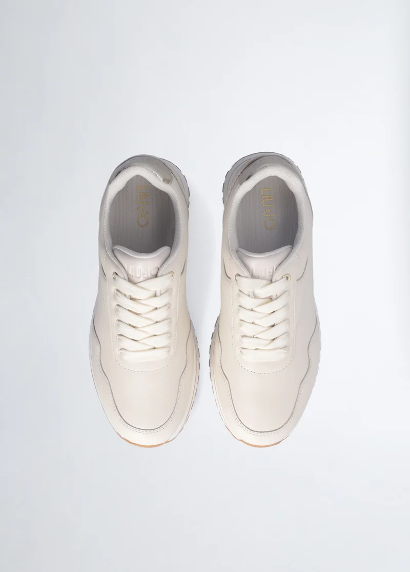 ليو جو Leather sneakers