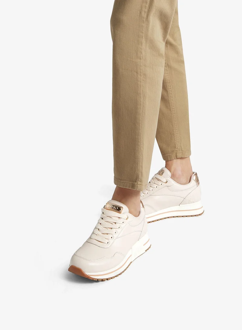 ليو جو أحذية رياضية جلدية