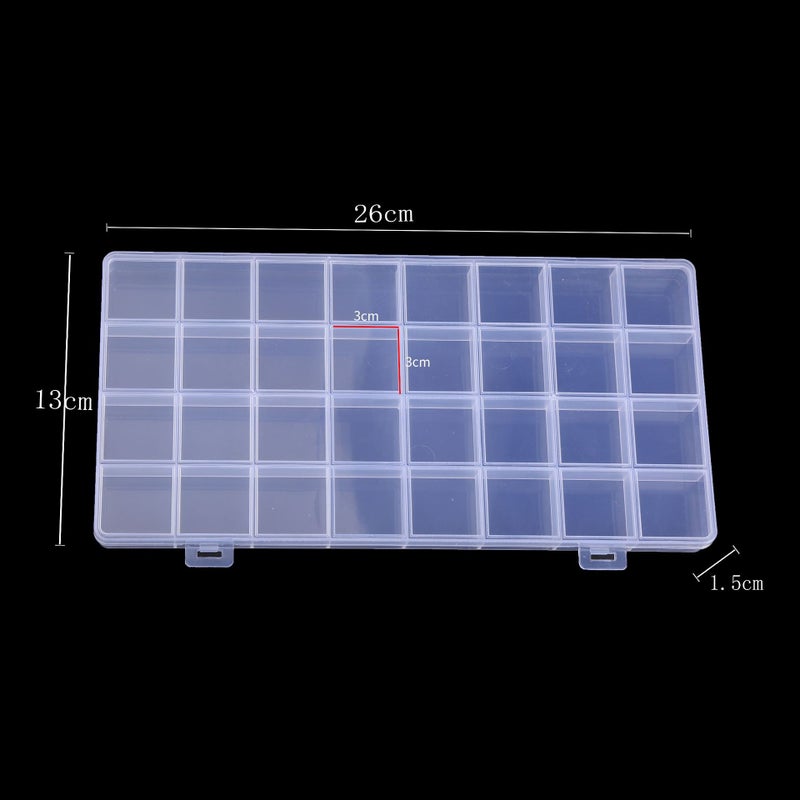 Generic Multi-Compartment Storage Box Organizer Full 32 26*13*1.5