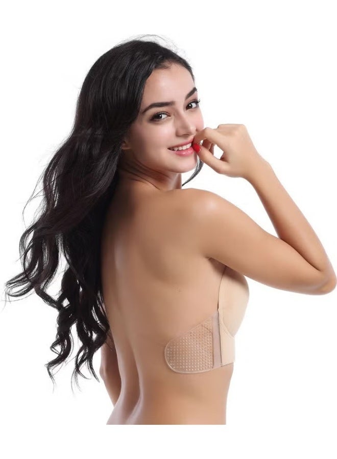 Low-cut Bra with Self-Adhesive Back Band - Image 2