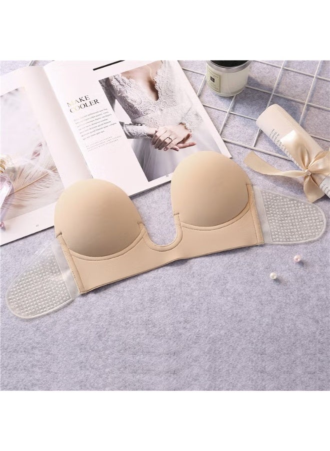 Low-cut Bra with Self-Adhesive Back Band - Image 3