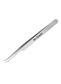 Ms.Queen Eyelash Extension Tweezers,Professional Curved Pointed Isolation Tweezers For Classic Individual Volume Mink Lash Extensions  - Image 4