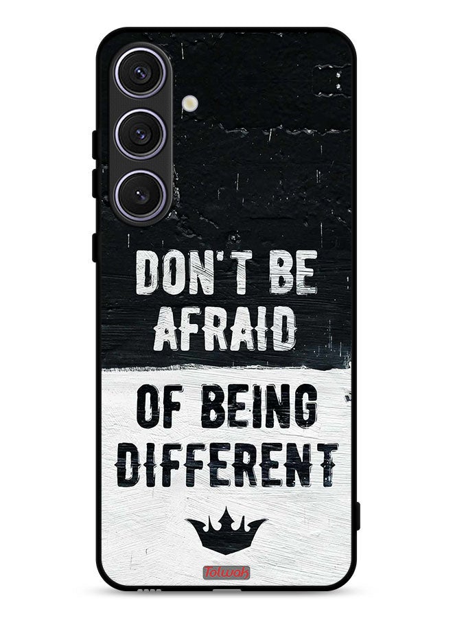 Tolwak Samsung Galaxy S25 FE Protective Case Cover Do Not Be Afraid Of Being Different - Image 1