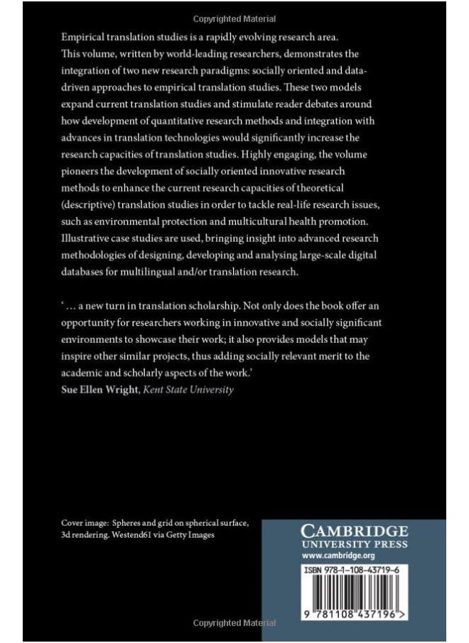 Advances in Empirical Translation Studies: Developing Translation Resources and Technologies  - Image 2
