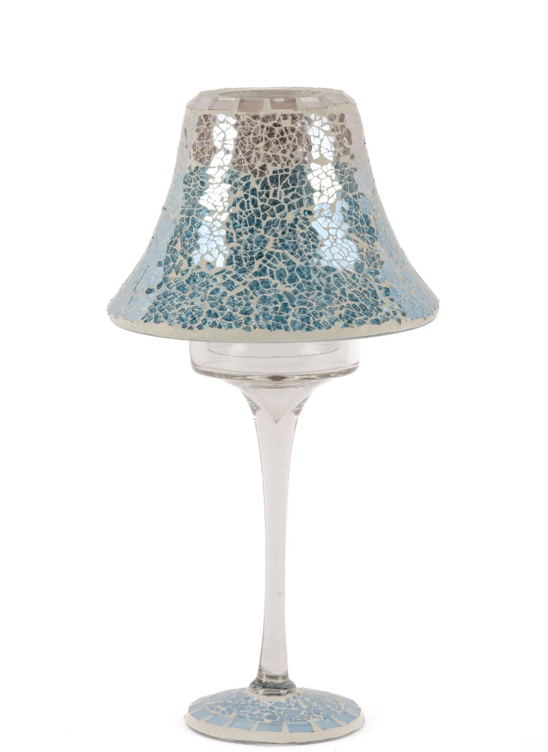 Elegant Home - glass mosaic candle holder with a luxurious design made of premium materials and high quality - Image 1