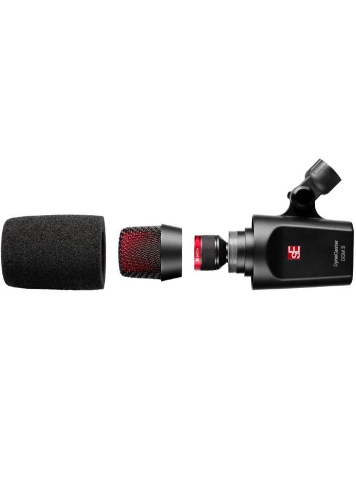 SE Electronics sE Electronics DCM3 front-addressed cardioid dynamic microphone with integrated pop filter and shock mount  - Image 3