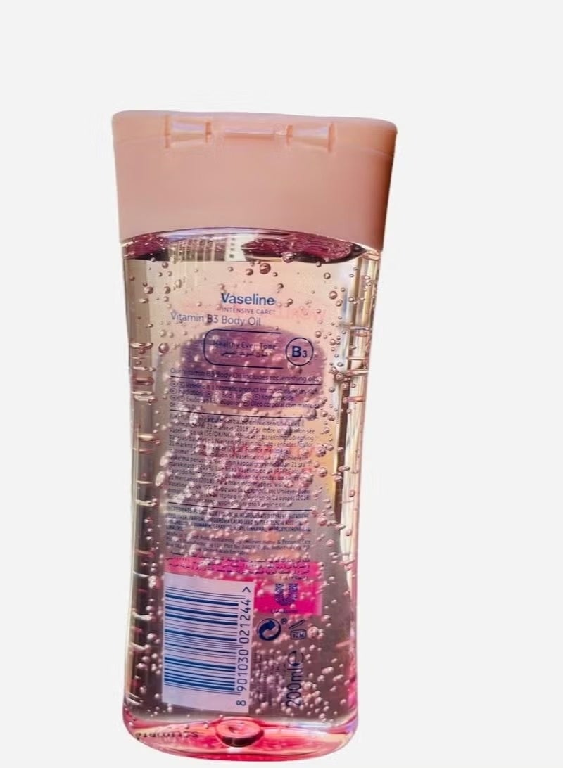 Vaseline Intensive Care Vitamin B3 Body Oil 200 ml (Pack of 2) - Image 3