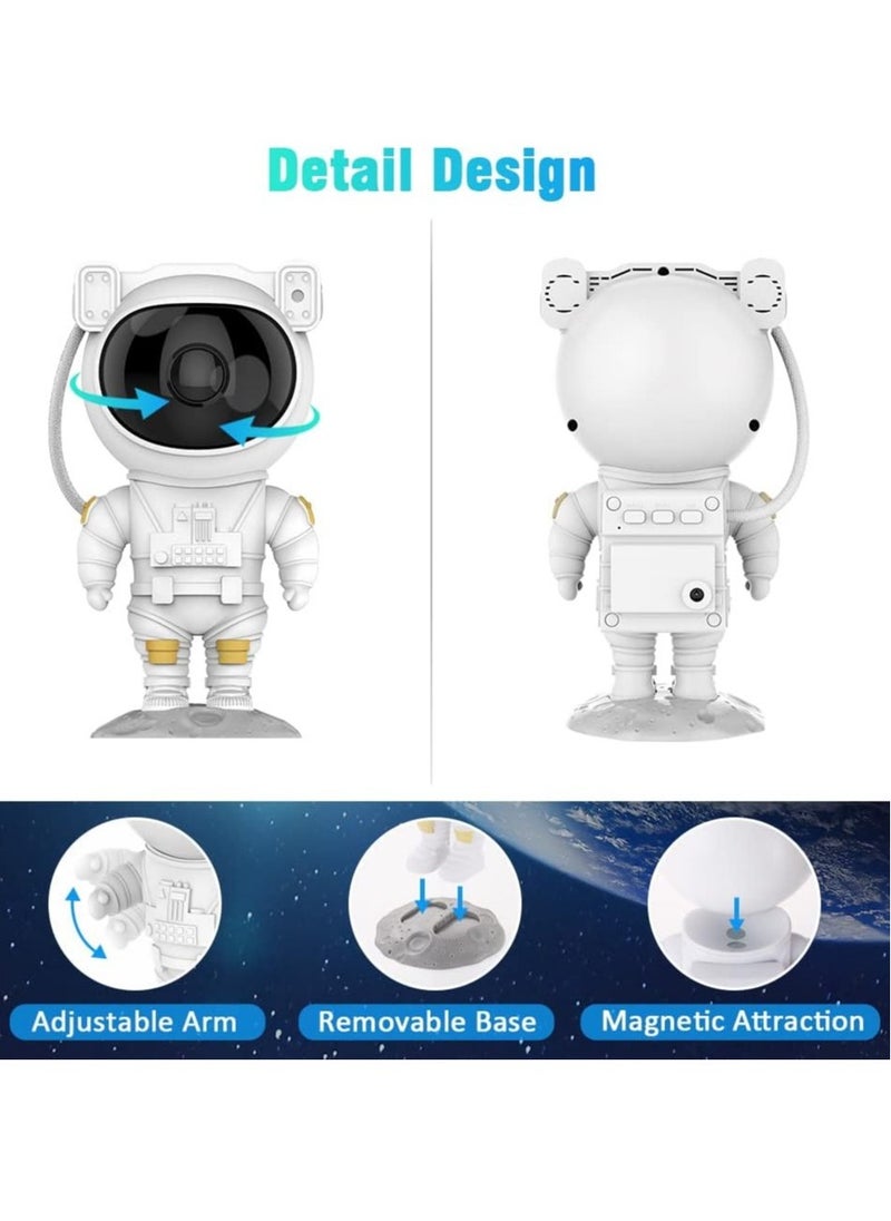 ELTRAZONE Kids Star Projector Night Light Astronaut LED Projection Lamp for Bedroom, Starry Night Light Projector with Timer,  - Image 4