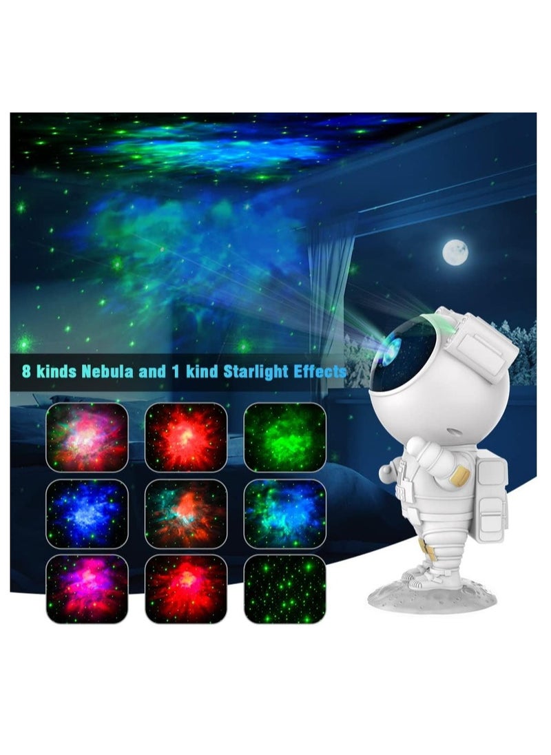 ELTRAZONE Kids Star Projector Night Light Astronaut LED Projection Lamp for Bedroom, Starry Night Light Projector with Timer,  - Image 2