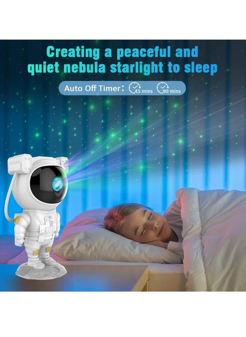 ELTRAZONE Kids Star Projector Night Light Astronaut LED Projection Lamp for Bedroom, Starry Night Light Projector with Timer,  - Image 3