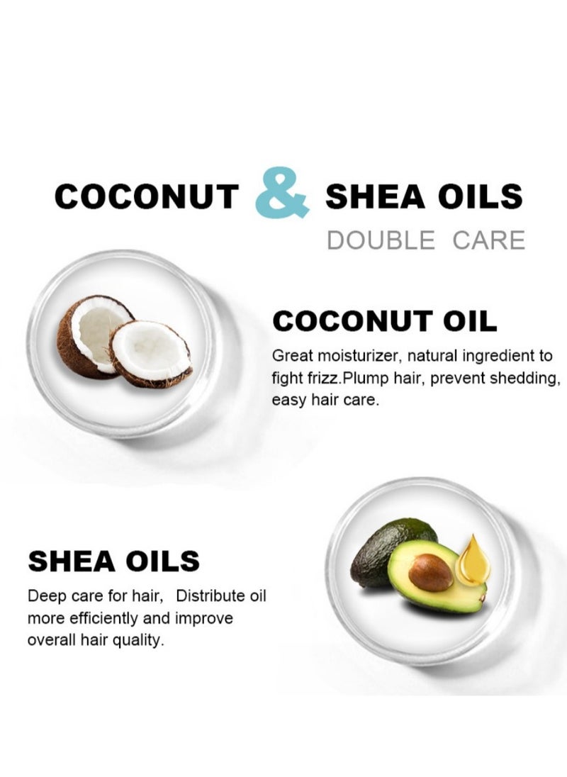 Curl Hair Control Mousse Non Sticky Moisturizing Nourishing Repairing Curl Hair Foam Mousse for Hair Styling Volumizing and Against Frizz Professional Design for Curl Hair