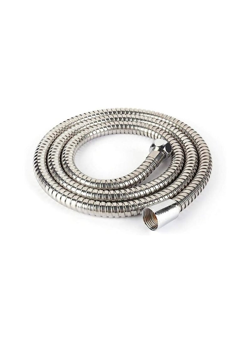 Heng Yi Stainless Steel Handheld Bidet Spray Shower Shattaf Hose Muslim Shower Kit For Toilet Bathroom 1.2 Meter Pipe Pink/Silver - Image 2
