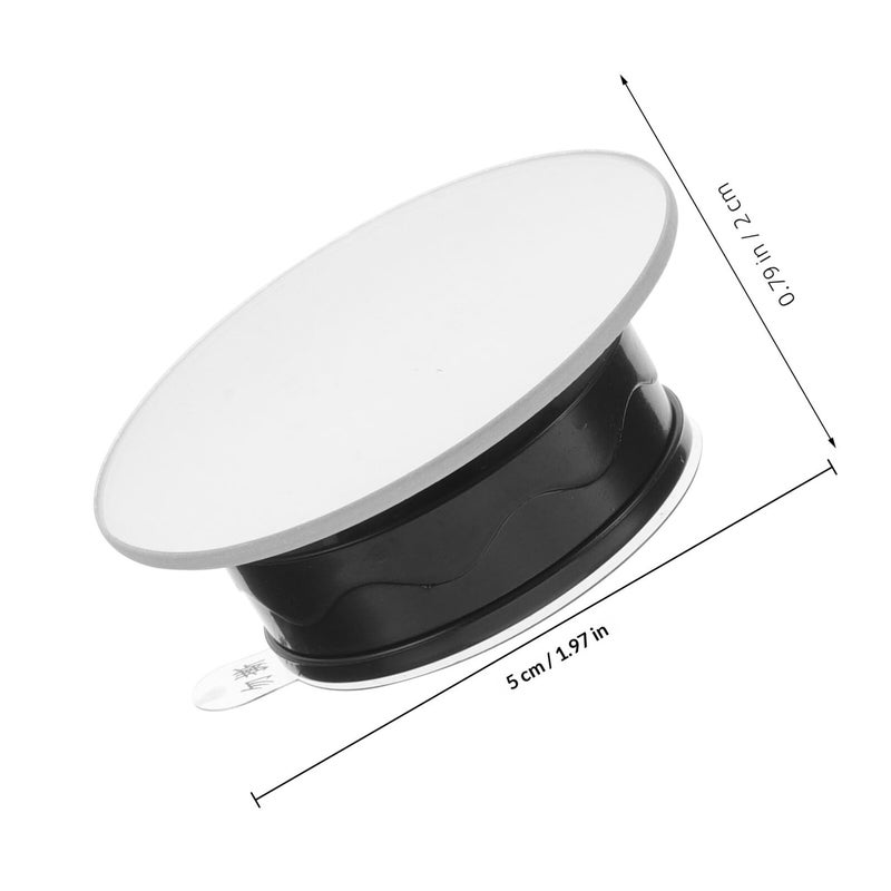 زوج مرايا النقطة العمياء المحدبة بدون إطار مع ملحق كؤوس شفط للسيارة والشاحنة وسيارات الدفع الرباعي - Image 3