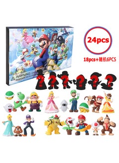 Marvel Avengers advent calendar gift box new doll toy  hot selling products one-piece deliverySuper Mario-A Super Mario-A