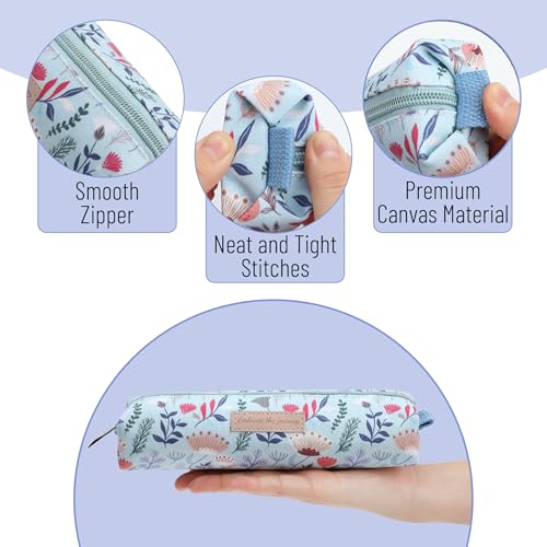 Mr. Pen- Cute Pencil Case Pouch, Summer Design, Multipurpose Canvas Bible Pencil Pouch - Image 4
