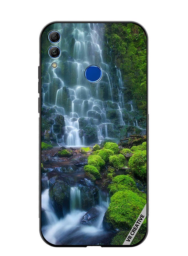 Protective Case Cover For Honor 10 Lite Nature Design Multicolour