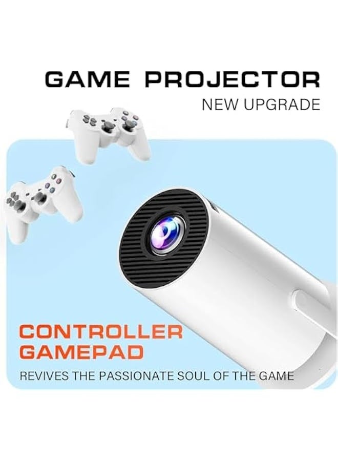Topleo M300 Max Game Projector, Projector And Game With 2 Wireless Controllers Game Projector with Controllers, Projector, M300 Max Video Game Projector, P30 Max Projector and Game  - Image 4