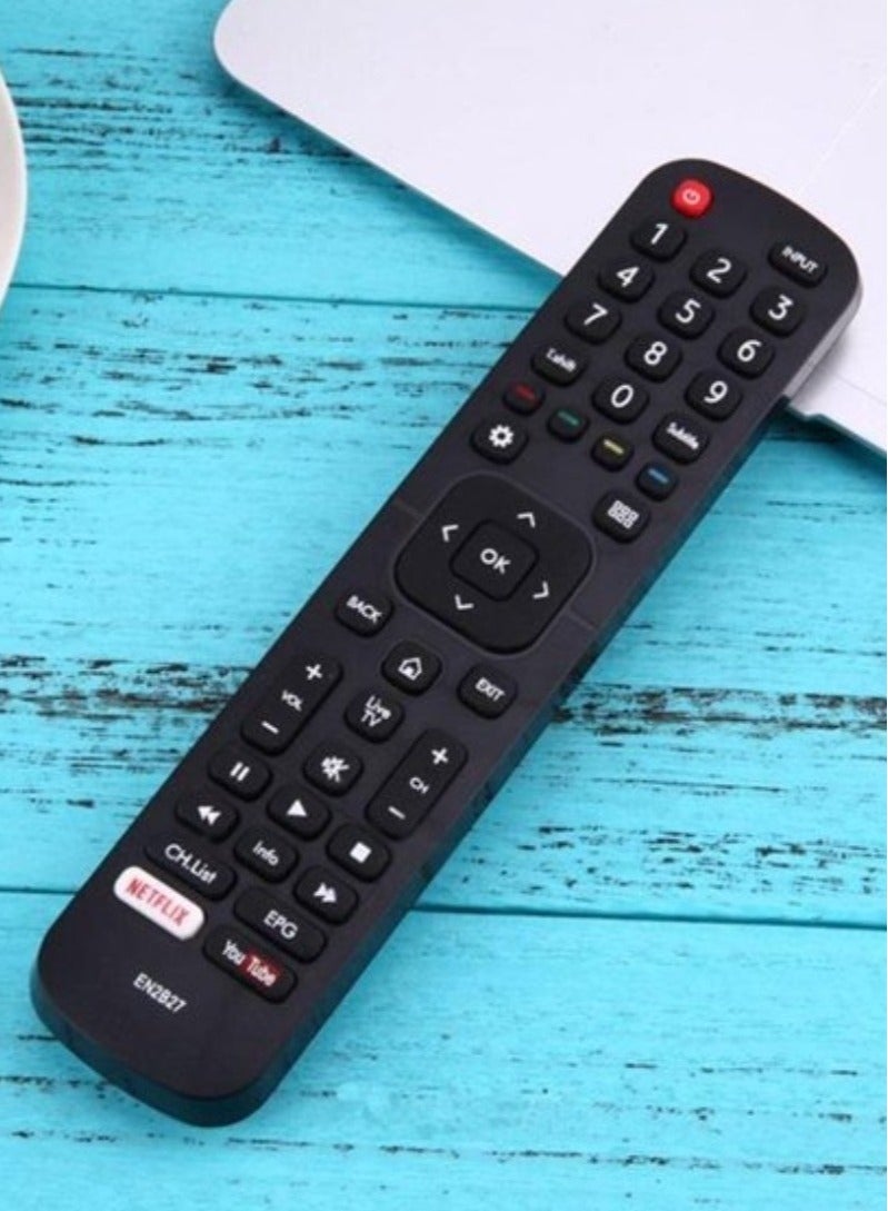 PopZa Remote Control Replacement For Hisense TVs Black - Image 5