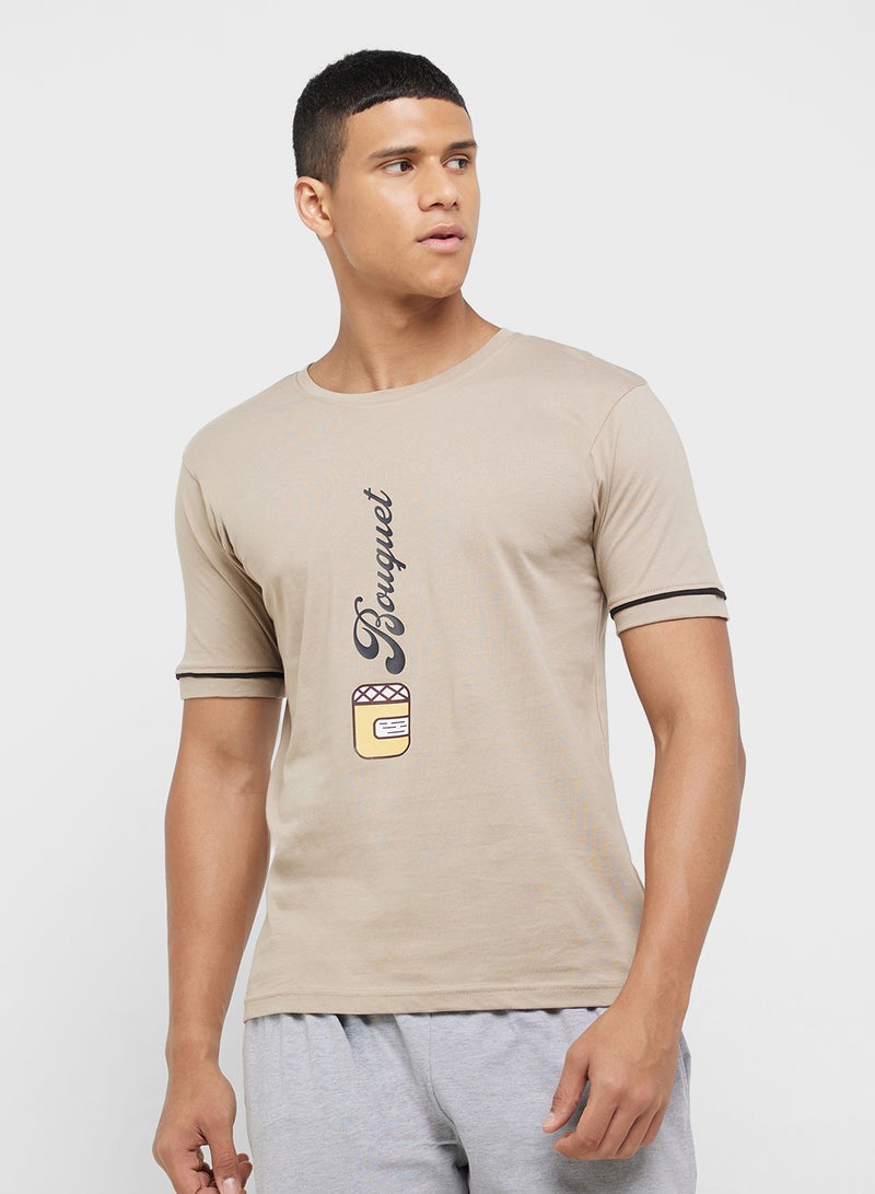 Seventy Five Nightwear T-Shirt & Shorts Set  - Image 3