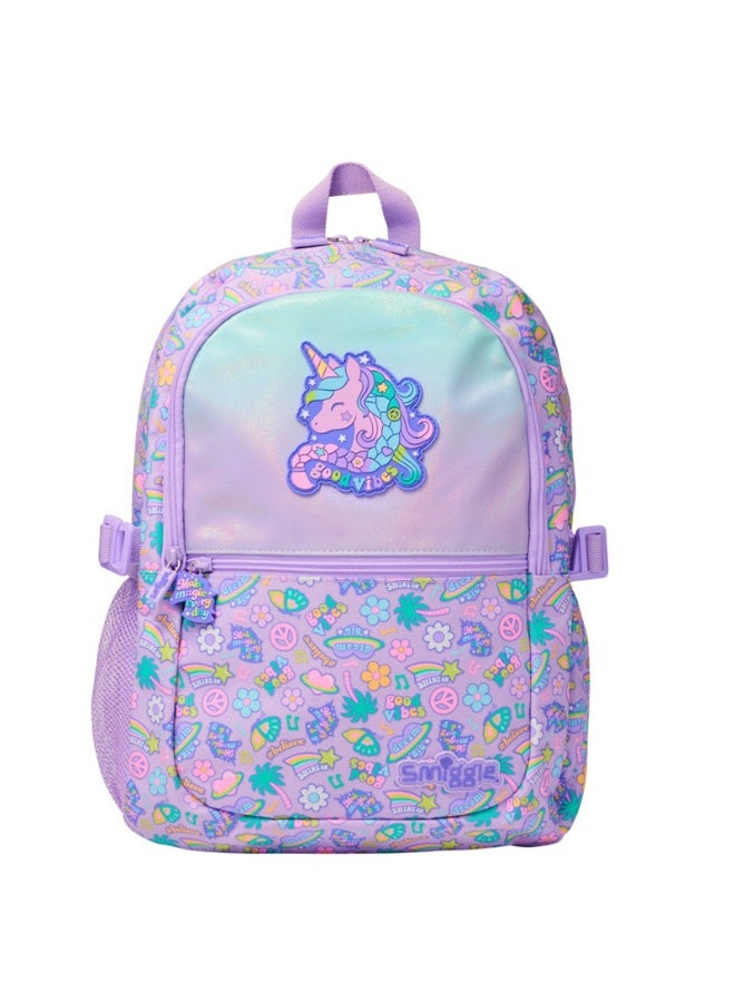 Smiggle Student Double-Shoulder Large Capacity Stress Relief Backpack Multi-functional Schoolbag